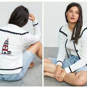 Rare Maeve Anthropologie Lighthouse Cardigan